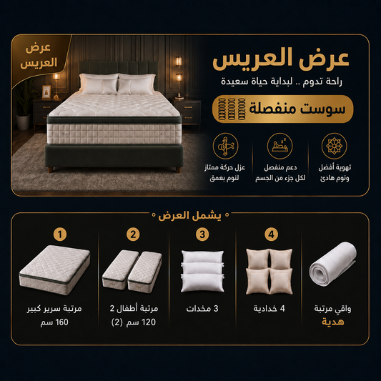 New Wonderland - Pocket Imperial Mattress — 28 cm